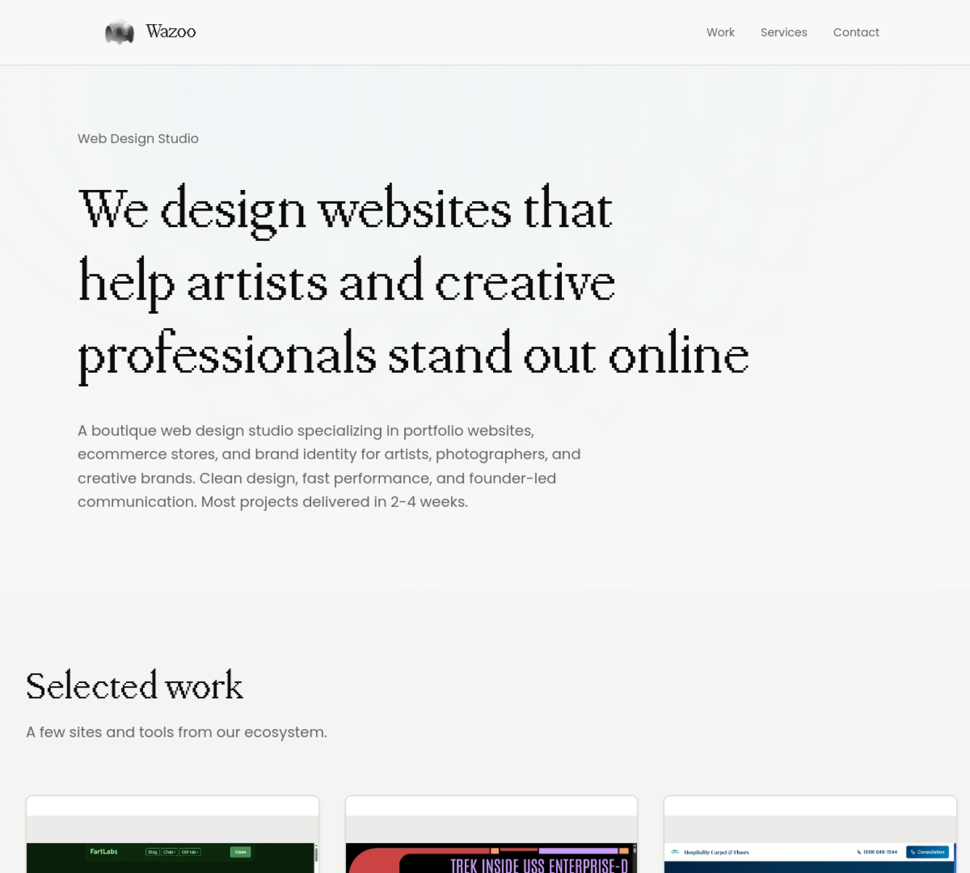 Wazoo Web Design Studio